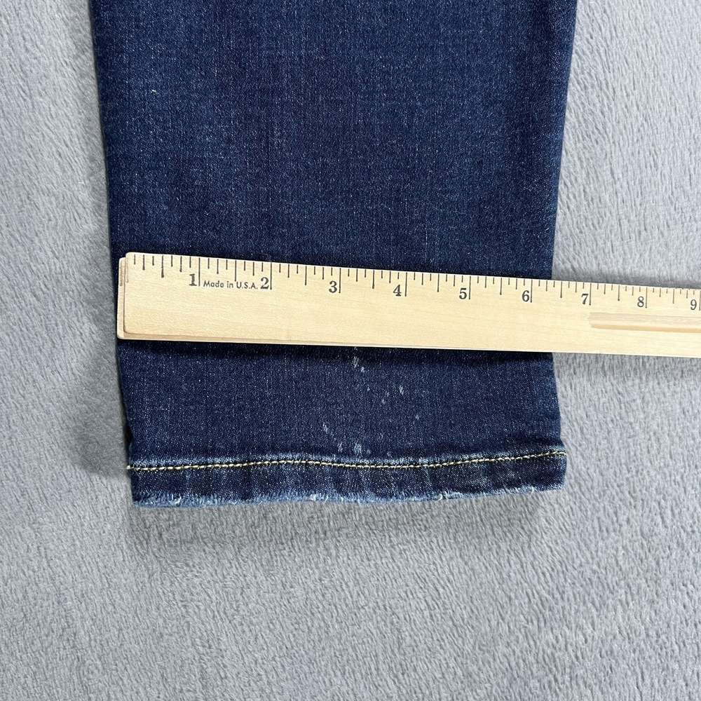 Judy Blue Jeans Womens 29 Boyfriend Dark Wash Mid Rise Stretch Denim - Picture 8 of 10